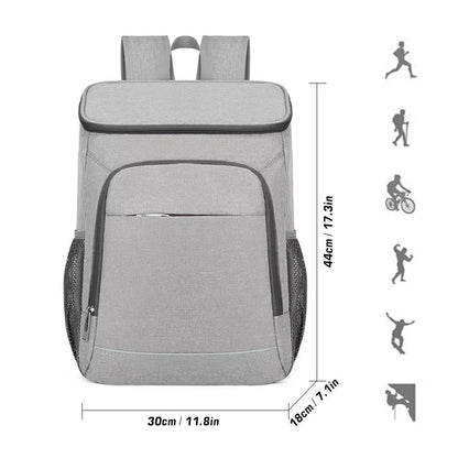 30L Cooler Backpack Leakproof Insulated Lunch Bag Portable Travel Bags for Outdoor Camping Hiking Picnics Beach