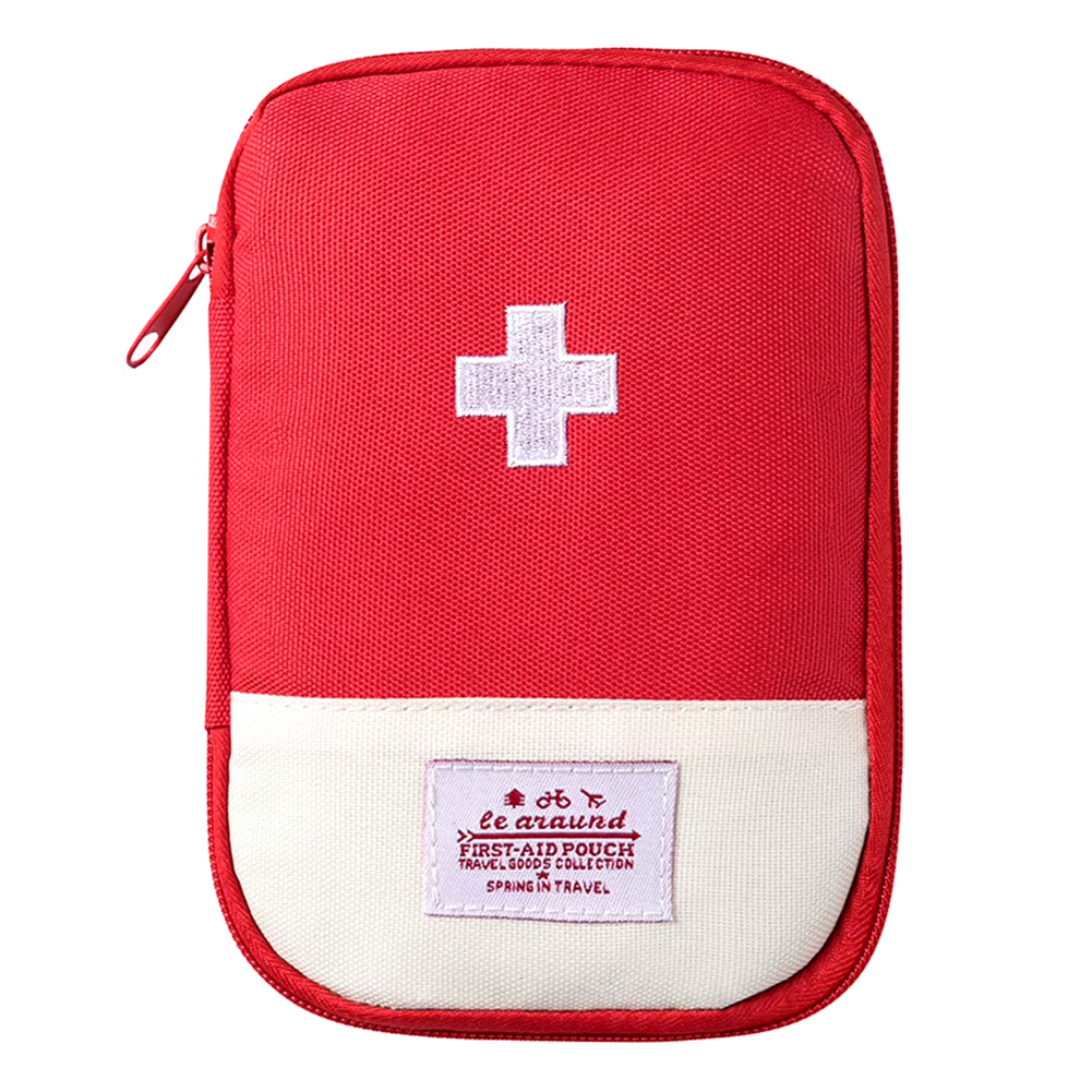 Portable First Aid Medical Kit Travel Outdoor Camping Emergency Medicine Storage Bag Travel Mini EDC Pouch Organizer Pill Case