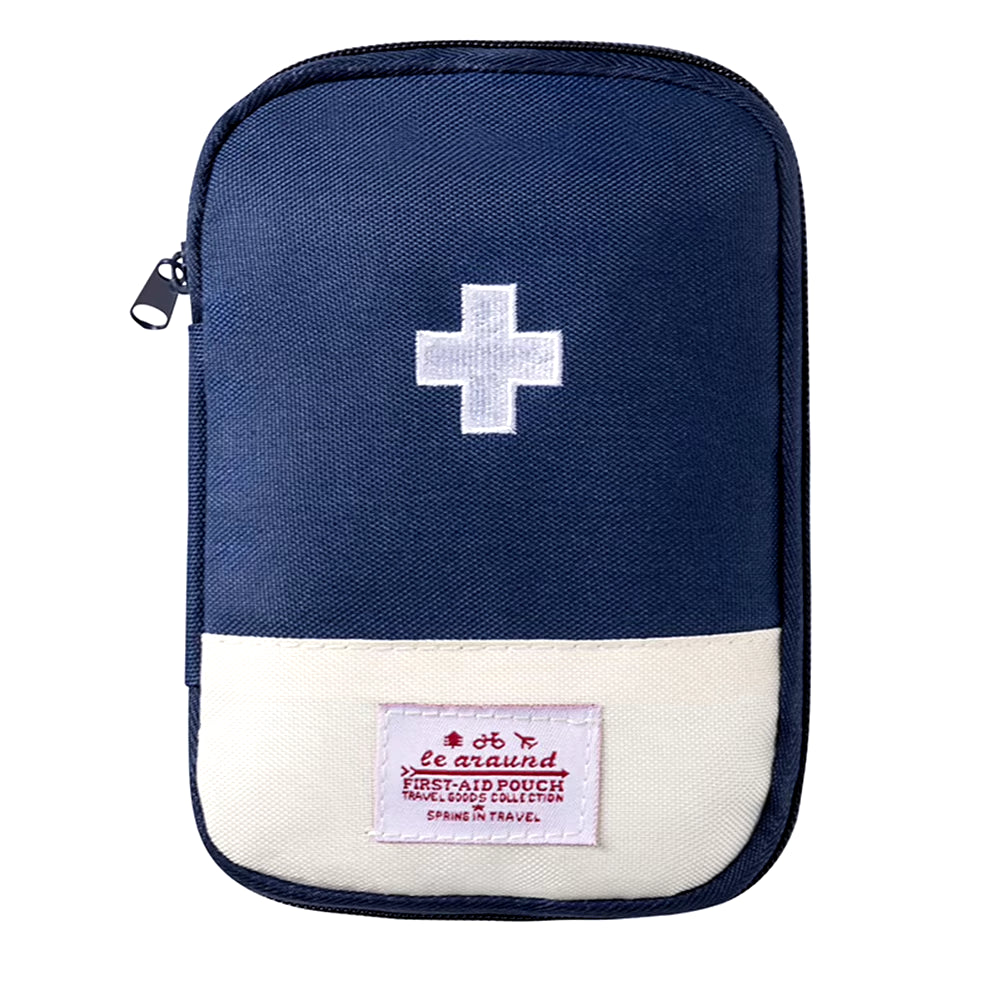 Portable First Aid Medical Kit Travel Outdoor Camping Emergency Medicine Storage Bag Travel Mini EDC Pouch Organizer Pill Case