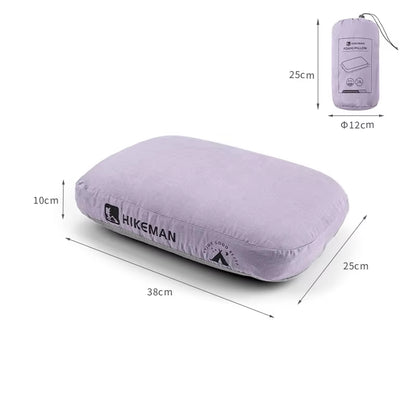 Outdoor Camping Pillow Memory Foam Travel Cervical Pillow Portable Lunch Break Pillow Slow Rebound Memory Pillow